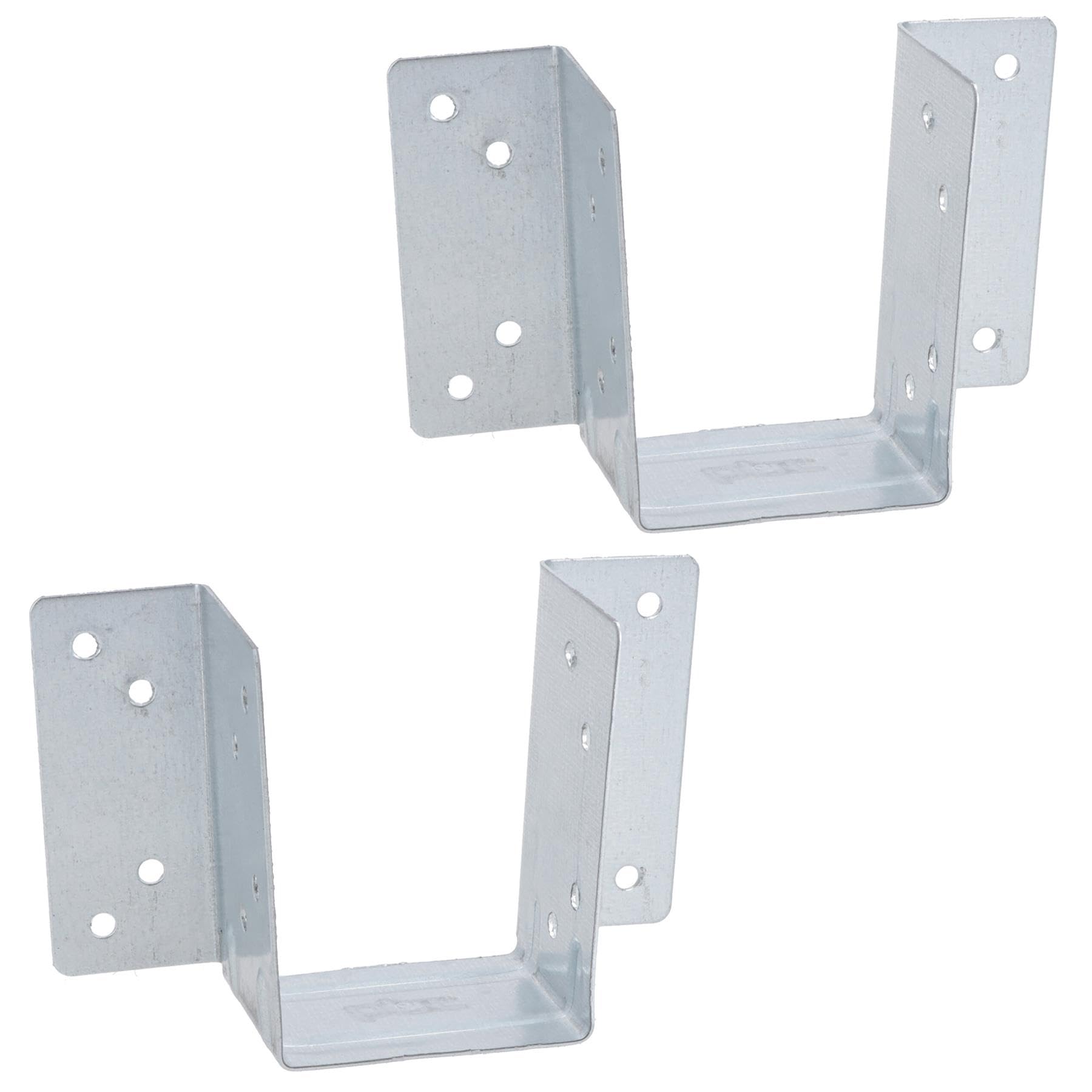 Mini Timber Wood Joist Hanger 47mm Decking Loft Galvanised Beam Holder 2PK