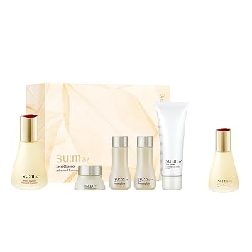 SUM Secret Essence Advanced Treatment Special Set 1.52 fl oz 5-piece set + Secret Essence 1.01 fl oz - Korean skin care, Skin Barrier Repair Hydrating Serum gift set