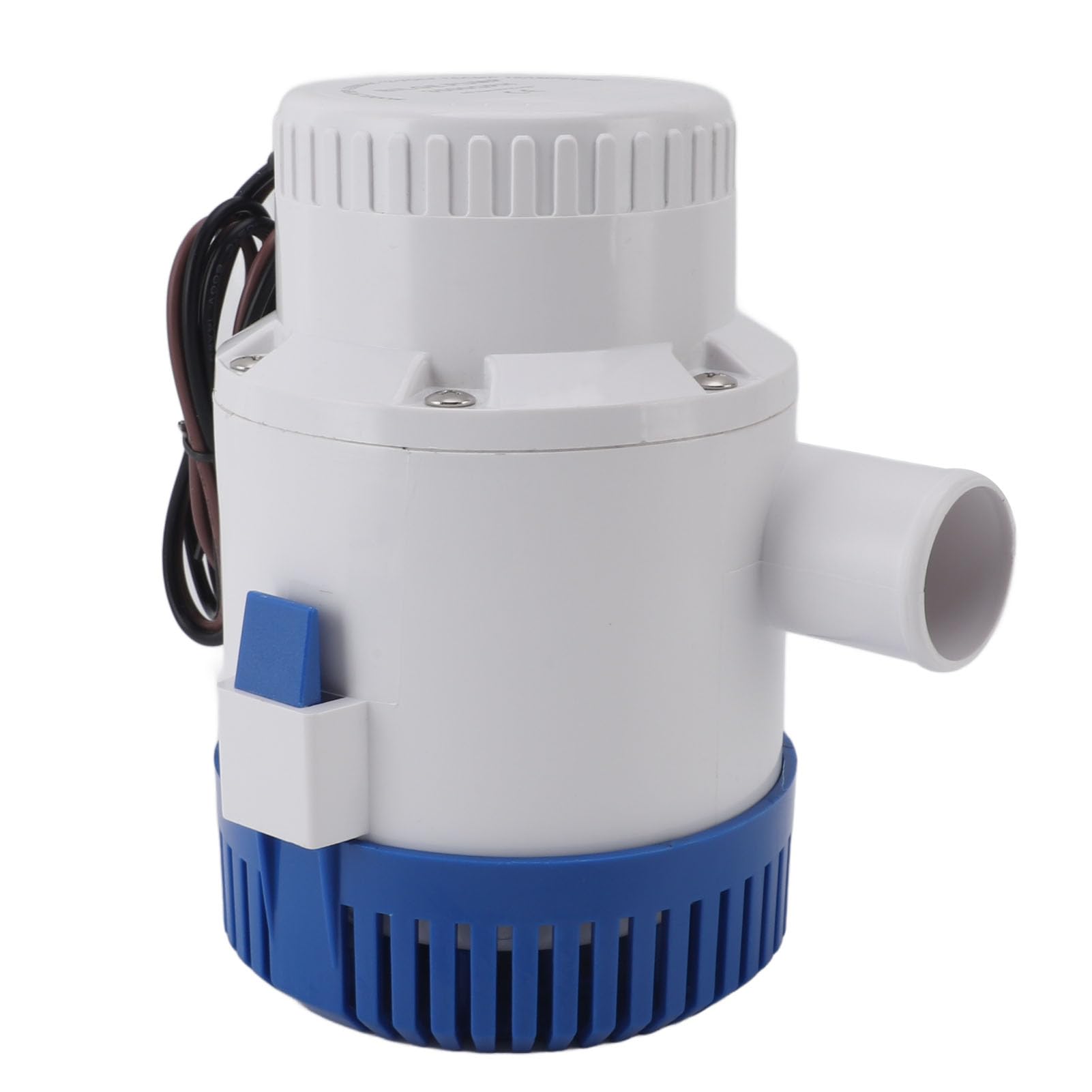 Alomejor Bomba de Achique Eléctrica, 3000 GPH Diseño Impermeable (12V)