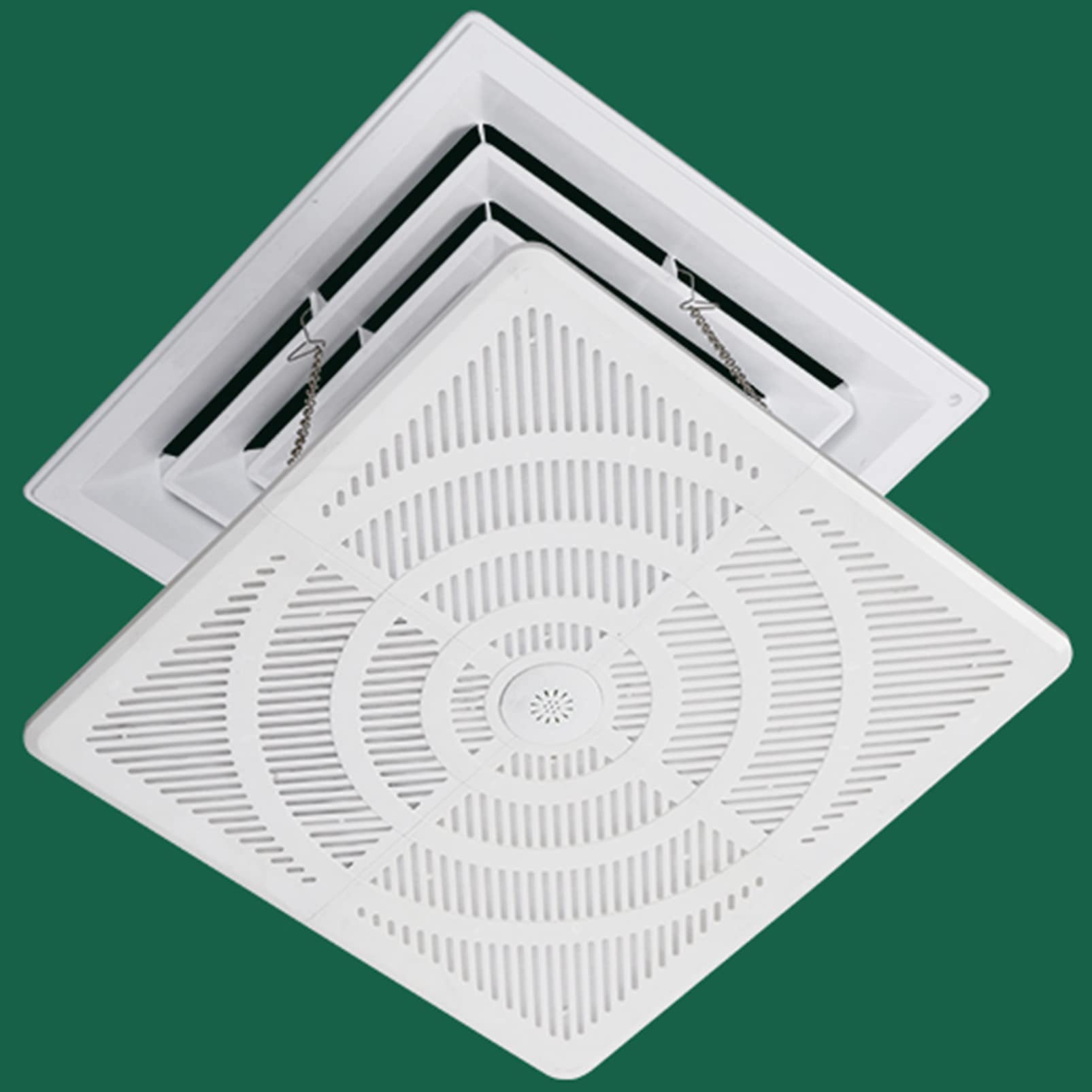 Deflettore del Vento per l'aria condizionata a soffitto, Schermo Antivento per l'uscita dell'Aria, migliora la circolazione del Raffreddamento e del Riscaldamento