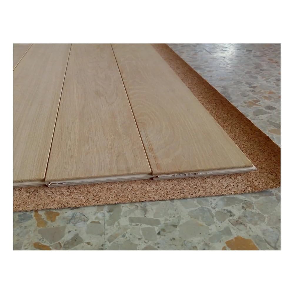 ARTIMESTIERI - ROTOLO SUGHERO SUPERCOMPRESSO spess. 5 mm - ISOLANTE TERMICO ACUSTICO - ANTI MUFFA - ANTI CONDENSA - conf. 10mq
