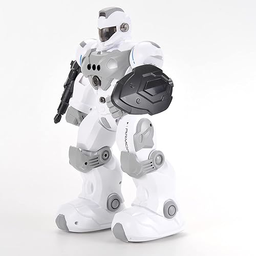 Miniatura 7 de PowerTRC Robot de juguete de control remoto para niños | Robot RC programable inteligente recargable con detección de gestos de 2.4 GHz | Gran