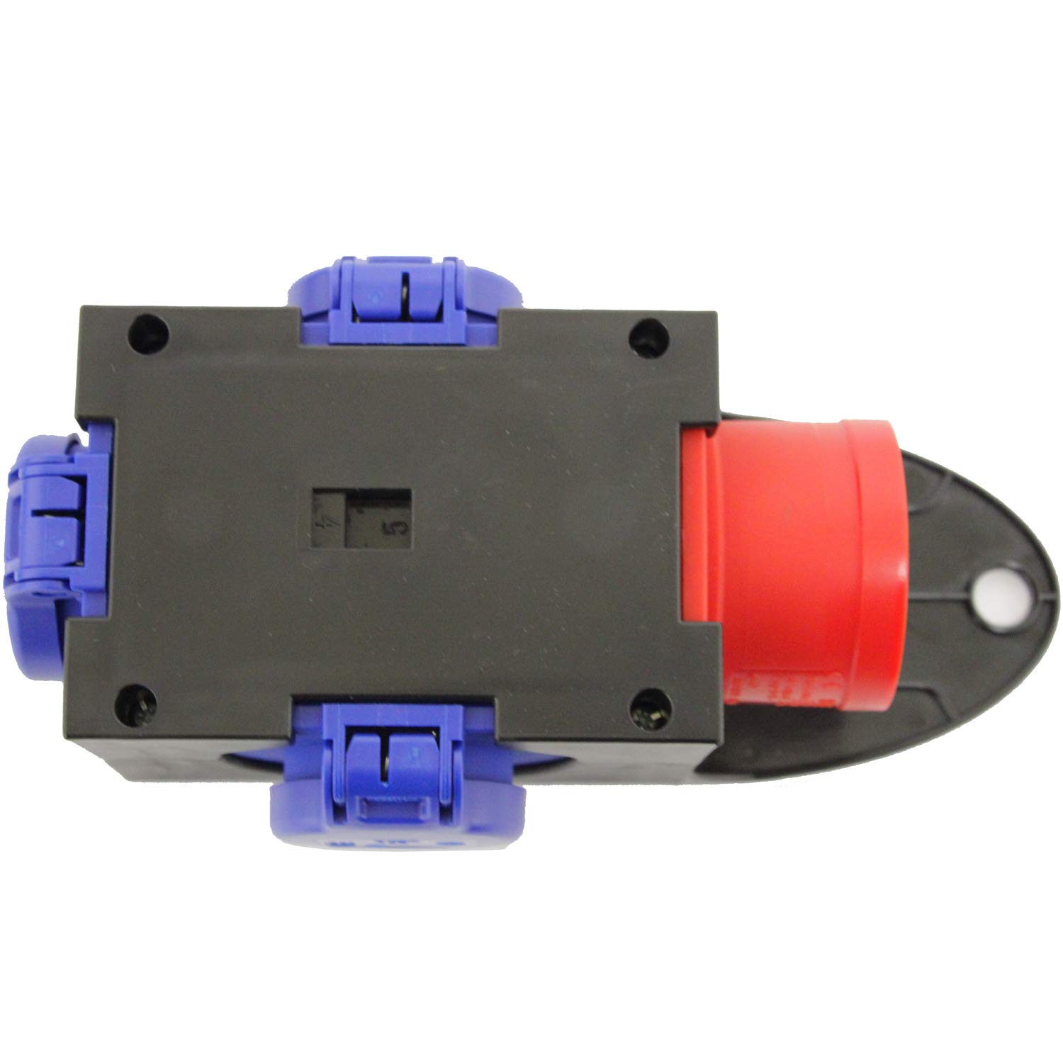CEE Adapter Stromverteiler CEE 16A 400V - 3 x 230V Kraftstrom Baustrom Verteiler