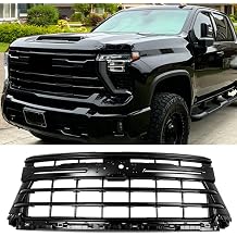 MIC Front Grille Assembly for 2024-2025 Chevy Silverado 2500HD 3500HD