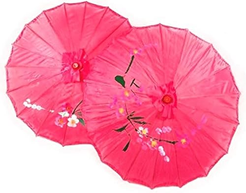 Miniatura 6 de TJ Global Pack de 2 sombrillas japonesas chinas tamaño 220 in para bodas fotografías disfraces cosplay decoración y otros eventos 2 paraguas