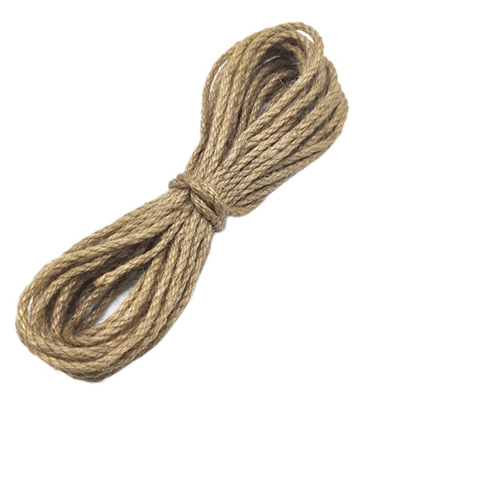 Hksdkabop 4Mm 10Meters Hessian Jute Burlap Garden Twine