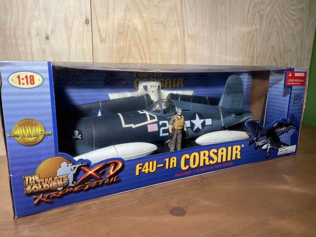 ELITE FORCE 1/18 F4U コルセア 飛行機模型 D5(軍用機)｜売買された 