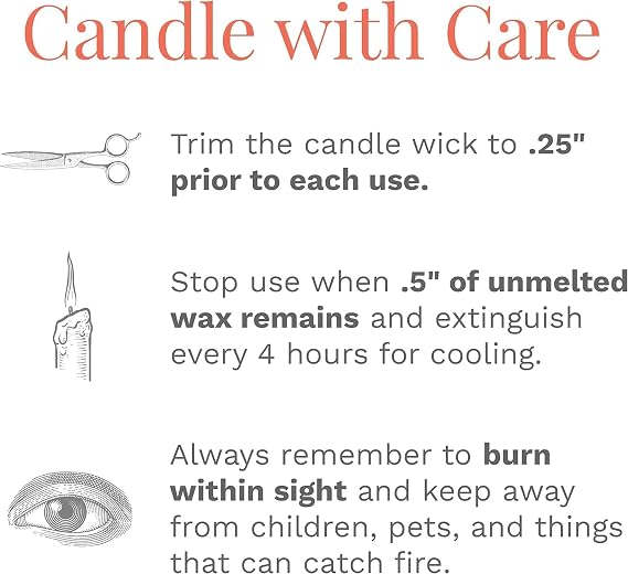 CANDLE-LITE Scented Evening Fireside Glow Fragrance, One 18 oz. Single-Wick Aromatherapy Candle with 110 Hours of Burn Time, Off-White Color, Jar