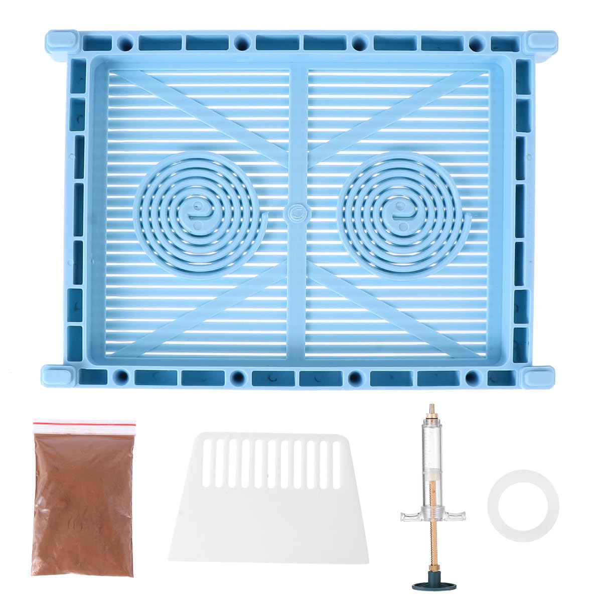 Máquina manual para hacer incienso en sala de yoga y dormitorio SILENRADAWN azul