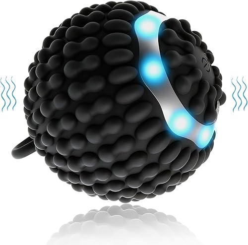 Pelota de terapia de vibración física para reducir los temblores en las manos (Parkinson) y alivio del estrés, bola de masaje vibratoria recargable