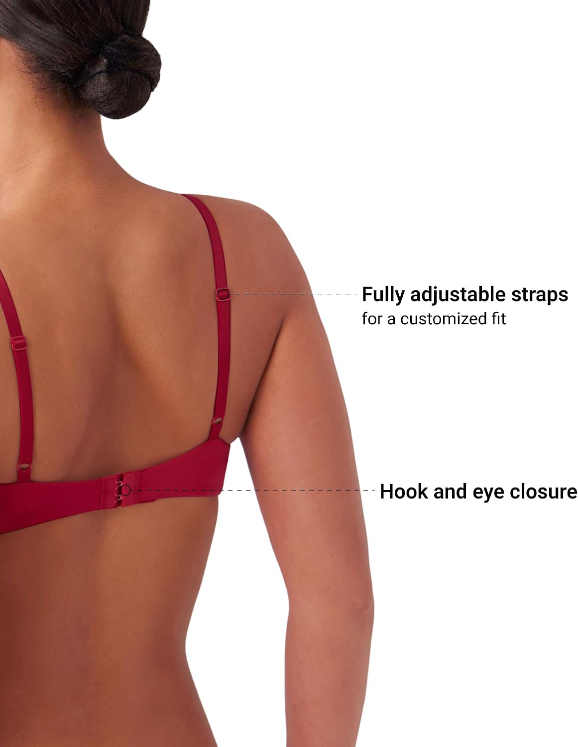 b.tempt'd Women's Undercover Plunge Lightly Padded Underwire T-Shirt Bra, 953207