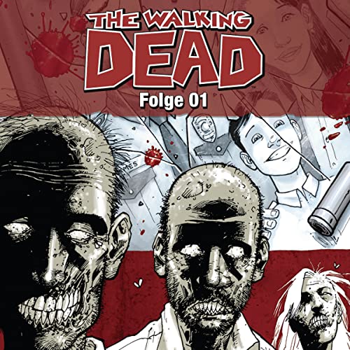 Diseño de la portada del título The Walking Dead 1