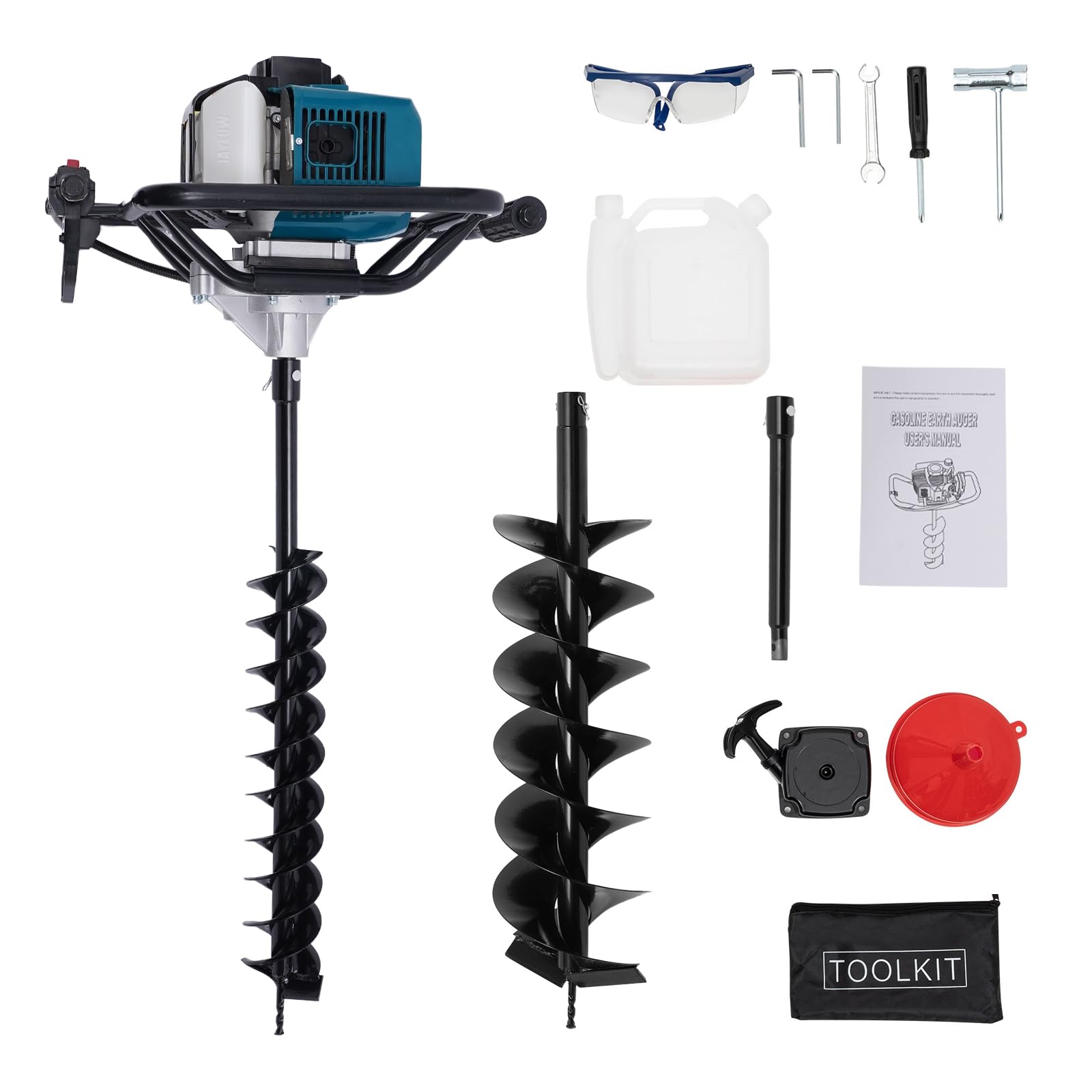 小物 niceness auger Amazon.com: JKCHENPRO 2 Stroke Gas Powered Post Hole Digger