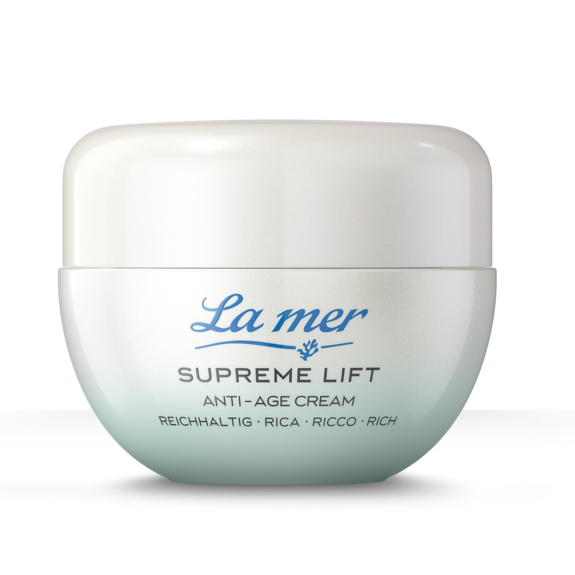 La MerSupreme Lift Anti-Age Cream Rich - Improved Formula and New Look - Rich Face Care for Dry Skin - Reduces Wrinkle Depth and Regenerates UV-Damaged Skin - 50 ml