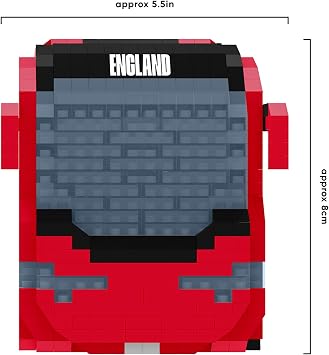 FOCO Officially Licensed England 3D BRXLZ Bricks Football Coach Toy Model