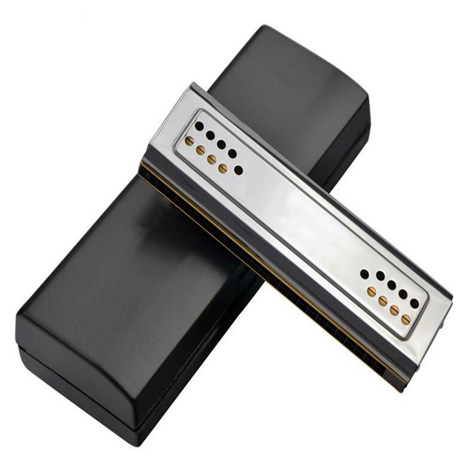 Mundharmonikas 24 Löcher Beide Mundharmonika CG-Taste Musikinstrumente Tremolo Mundharmonika