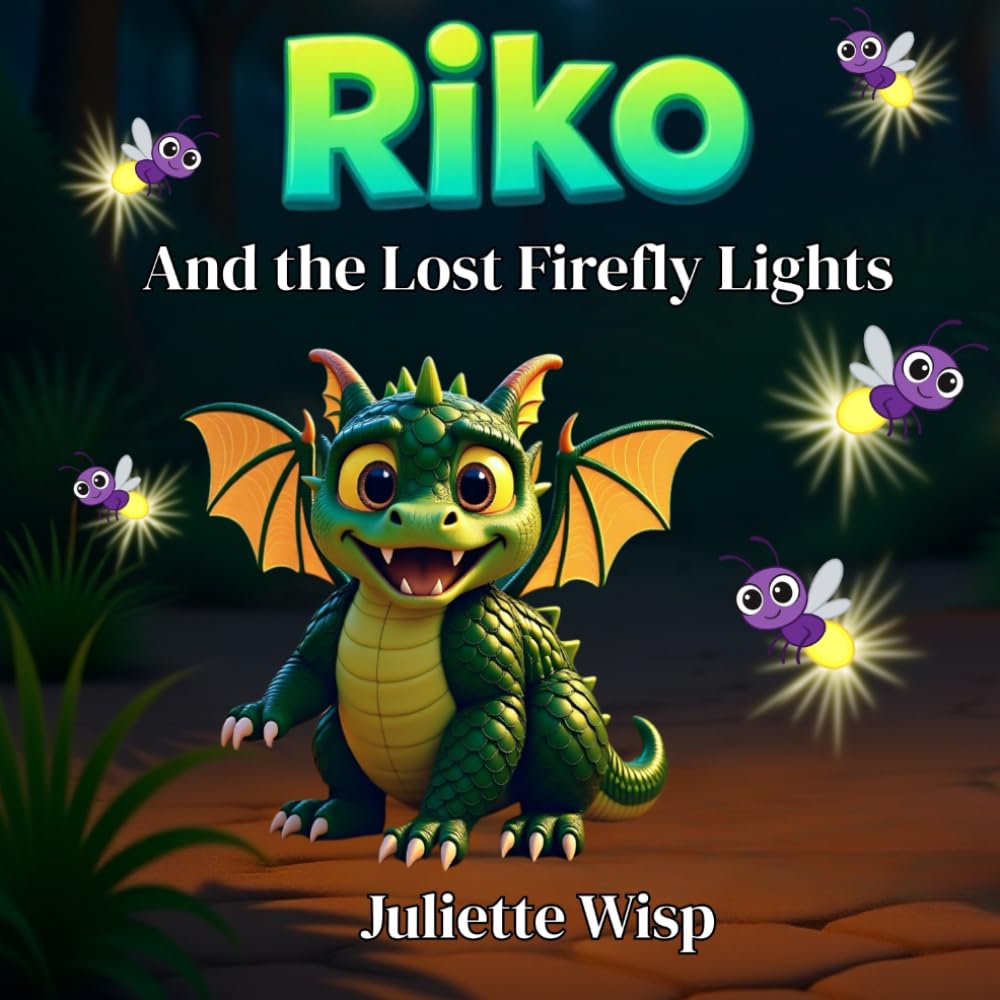 Riko and the Lost Firefly Lights: A Story About Helping Others Shine: 3 (Riko The Dragon)