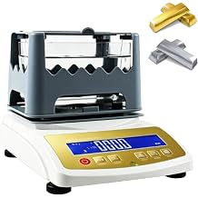 Digital Electronic Gold Purity Tester Machine, Gold Purity Content Detector Gold K Value Tester Gold and Silver Density Meter, for Jewelers & Pawnshops 300K