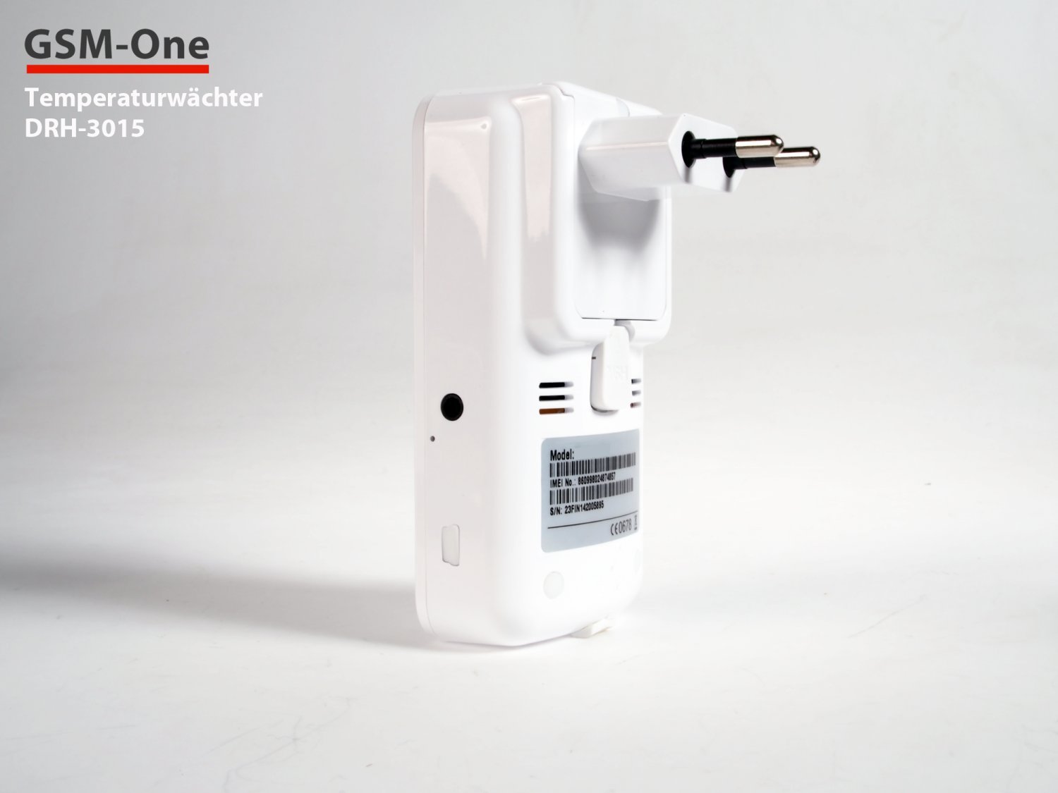 GSM-Temperaturwächter, FROSTWARNER, HITZEWARNER, STROMAUSFALLWARNER von GSM-One 4G/LTE DRH-3015-V4