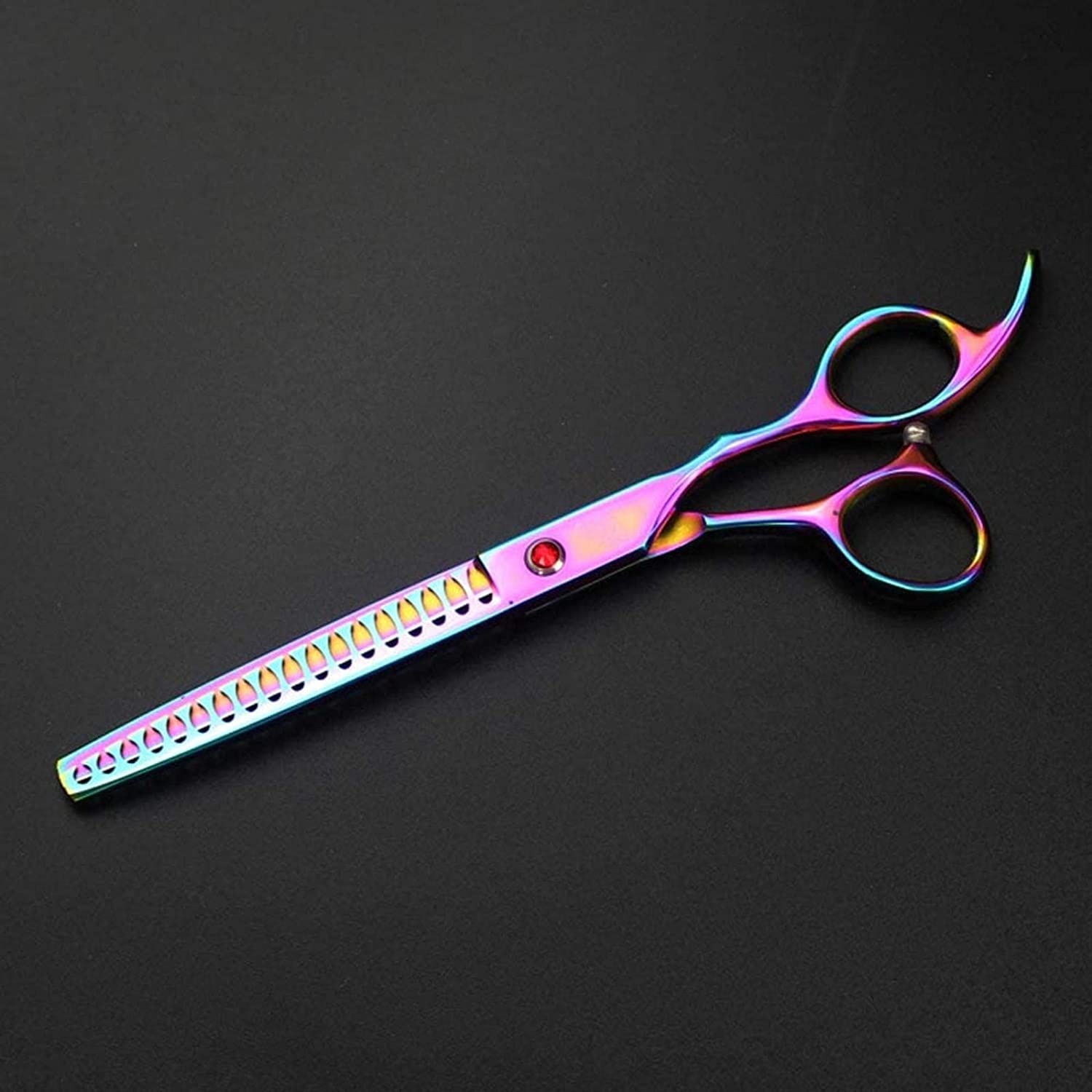 Tijeras Peluqueria Canina, Tijeras rectas Cizallas curvas Cat Peluquero Corte de pelo Scissoor