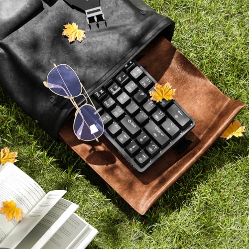 Dierya Teclado Mecánico Gamer Inalámbrico 60% DK63 con Bluetooth/2.4G/Type-C,Red Switch Gaming Mechanical RGB Keyboard,Teclado Ultra-Compacto 68 Teclas para PC/Win/Mac,QWERTY,Negro - imagen 8
