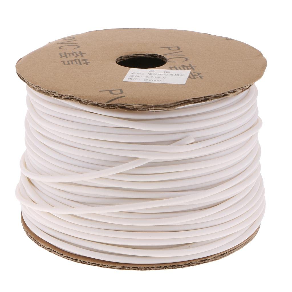 LOOM TREE® 1 Roll Inner Dia. 2mm Wire Marking Machine PVC Pipe Sleeve Cable Marker White Color 0.75mm2 | 1 Volume Tube Cable Marker-picture-21
