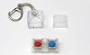 Spelt Outemu Blue And Red Blue And Red Mechanical Switch Key Stress Relief Button Test Keychain Keycap