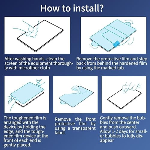 Miniatura 3 de Vipsent Paquete de 2 protectores de pantalla para iPad 9 8 7 generación (10.2 pulgadas) para iPad de 9 generación (A2602, A2603, A2604)8 generación