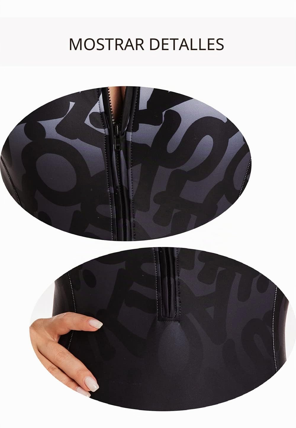 Traje de Baño de una Pieza para Mujer,Traje de Baño de Cremallera Frontal,Bañador Mujer