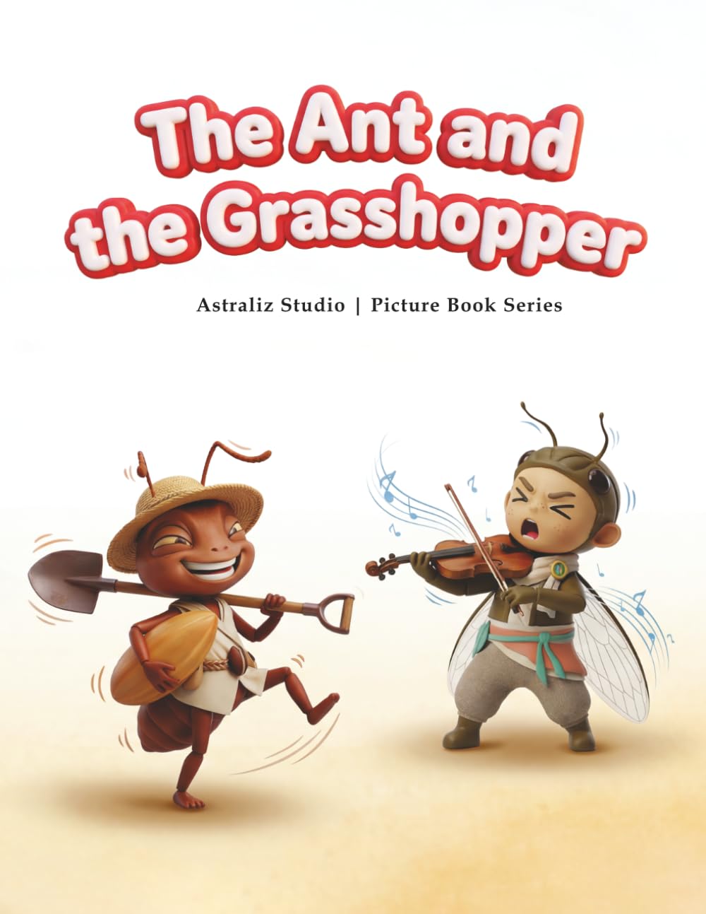 The Ant and the Grasshopper: A Gentle Aesop’s Fable Read-Aloud for Ages 3–5 (Read with Astraliz: Aesop’s Fables Picture Books)