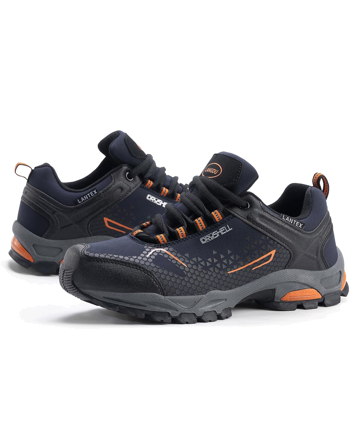 LANGDU Scarpe da Trekking Uomo Montagna Donna Sportive Escursionismo Traspiranti Passeggiate Sneaker Taglie 38-46