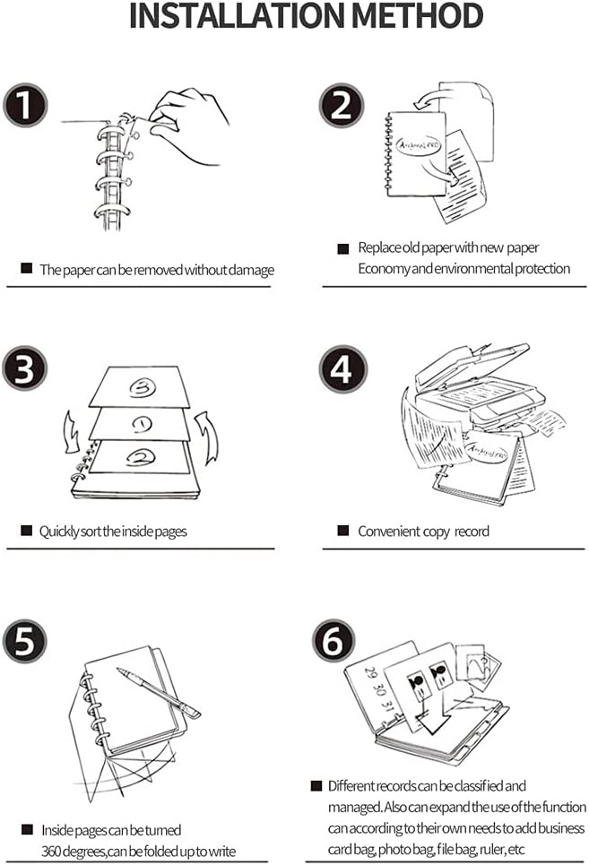 10pcs Binding Ring Discs Expansion Discs,Book Binding Discs, Heart Binder Rings for Add Extra Pages,Notebooks Planner Discs (35mm, Rose Gold) : Office Products