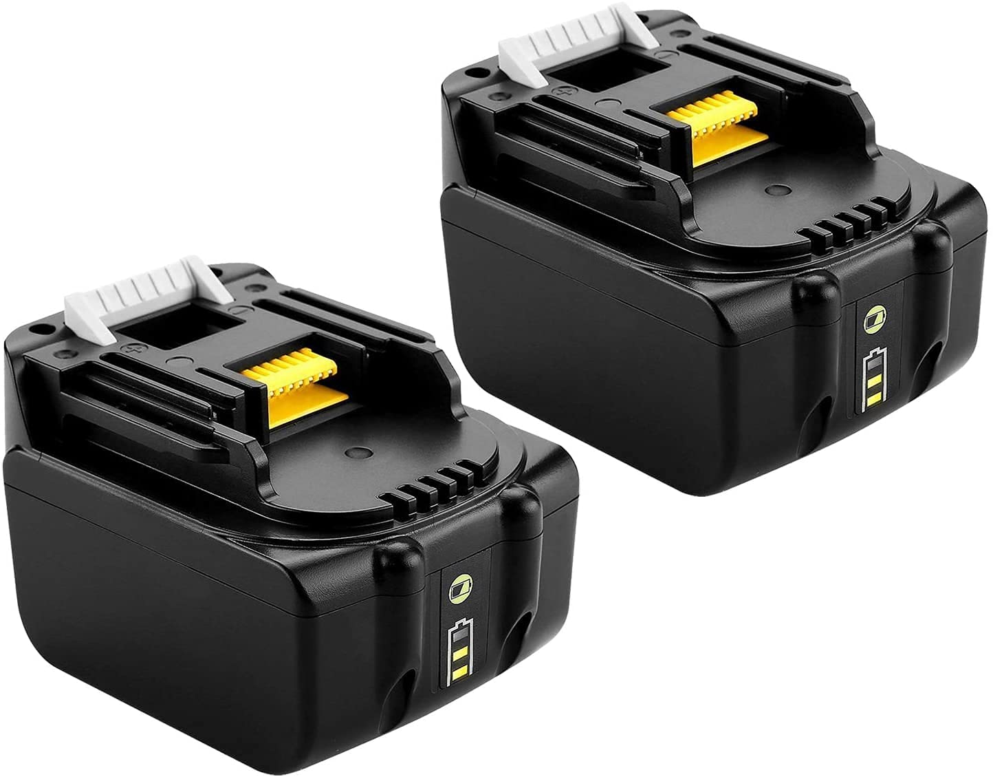 Lot de 2 Batteries de Rechange au Lithium 14,4 V 4,0 Ah BL1415 B L1430 BL1440 LXT 196875-4 195444-8 196388-5 BDF440 BCL140 DMR110 DUM166 BDF343
