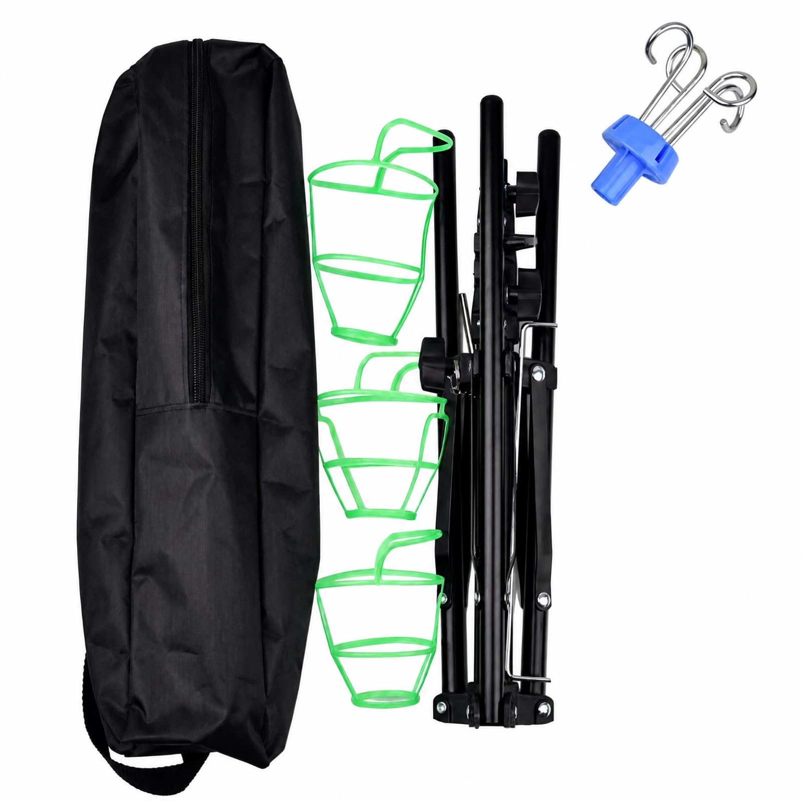predolo Pied à n Mobile Pliable Portable Support à n Télescopique Trépied Matériel pr Infirmiers, Équerre