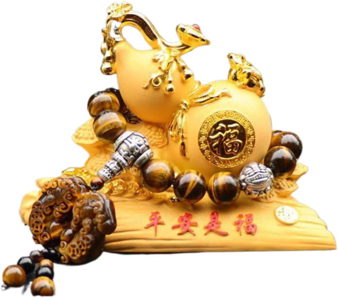 Fangool WW-09L2112187 葫芦(Gourd car Decoration) 汽车 As Blessing Gifts Bring Health Success Peaceful and Bag,Home,Wealth Suitable for Car Furniture,Office Other Scenes 摆件车载中控台平安车内创意装饰品男士高挡2025