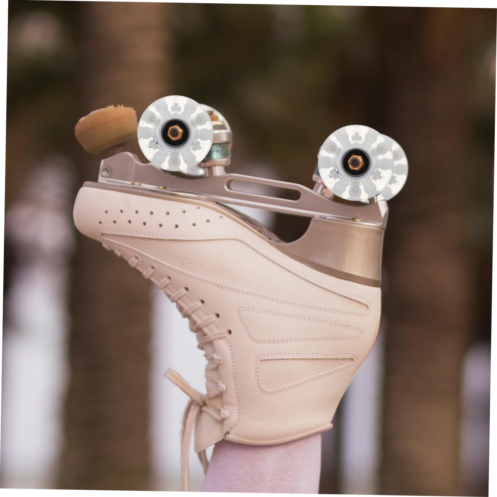 Ruedas Luminosas para Patines Pu, Juego de 1 Set para Patines