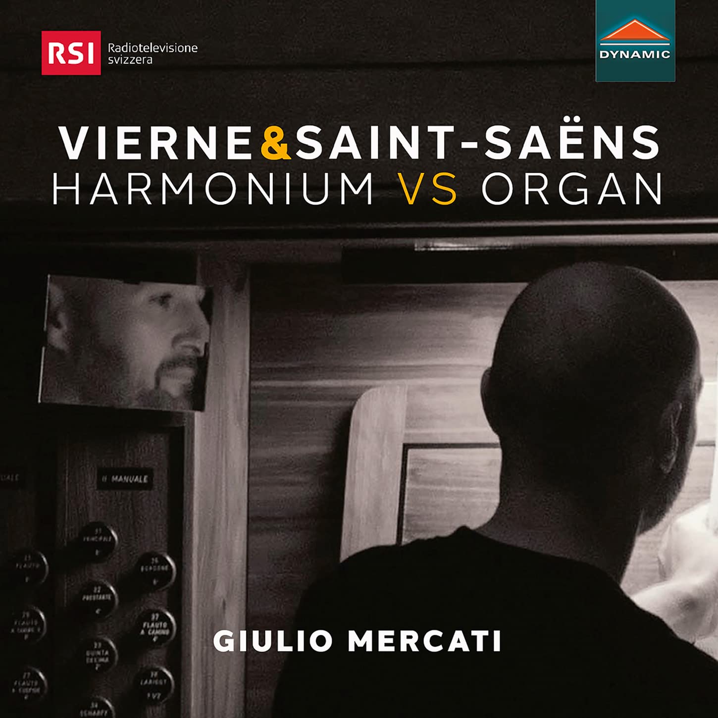 Giulio Mercati Louis Vierne And Camille Saint-saens: Harmonium Vs Organ CD New 8