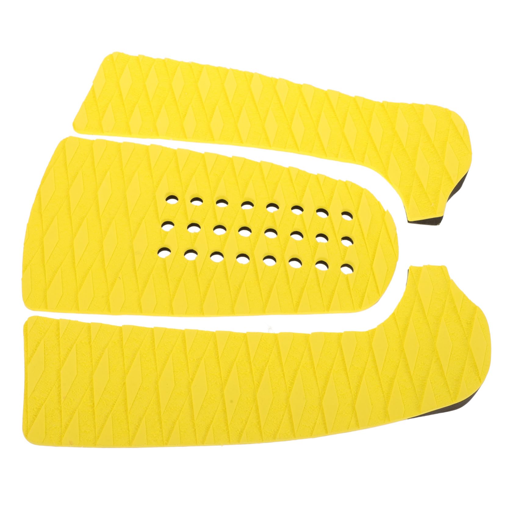 Yardwe 2 Juegos De Almohadillas Antideslizantes para Tabla De Surf Portátiles con Adhesivo Fuerte para Un Uso Duradero.