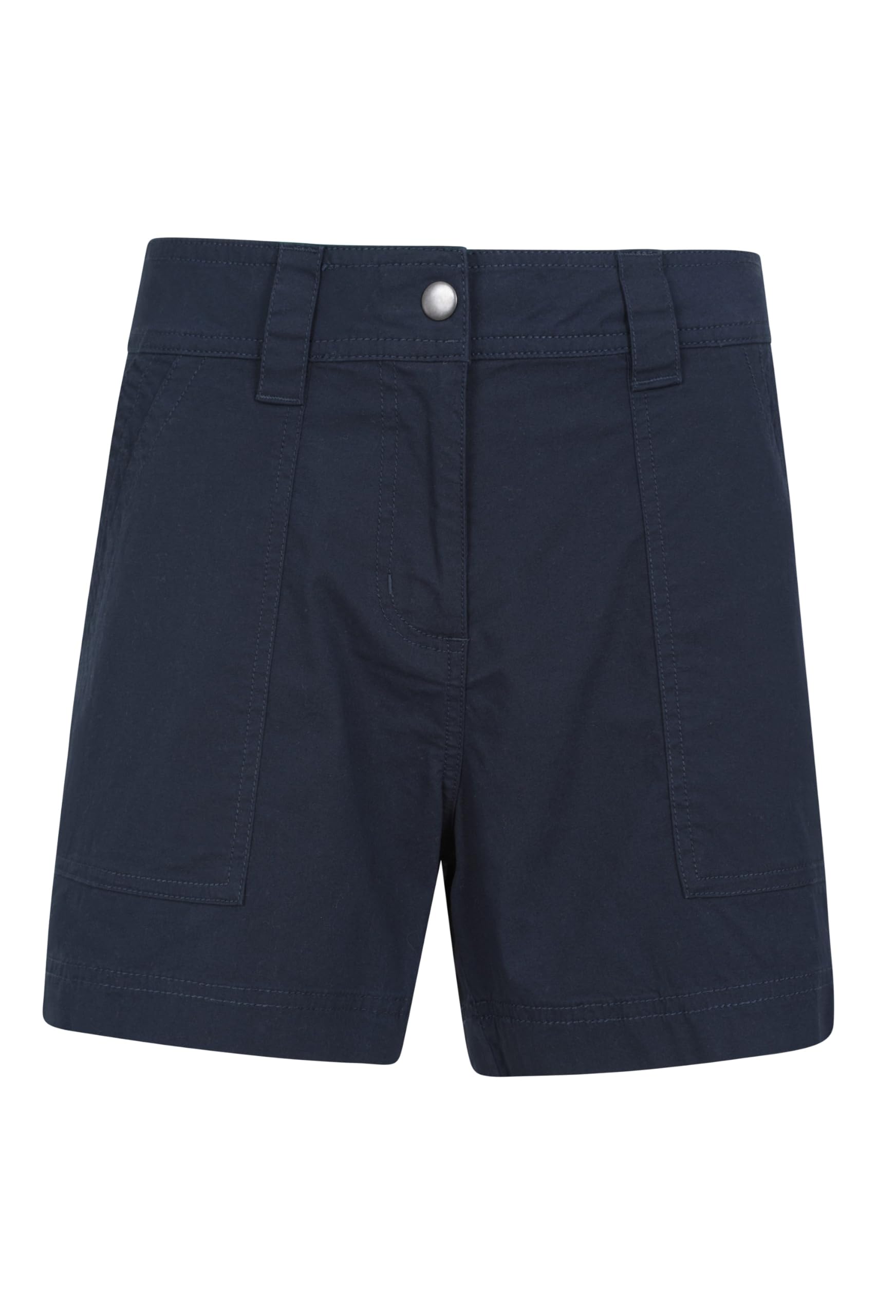 Mountain Warehouse Women's Navy 'Coast' Summer Travelling Comfortable Shorty Shorts In | Size: 10