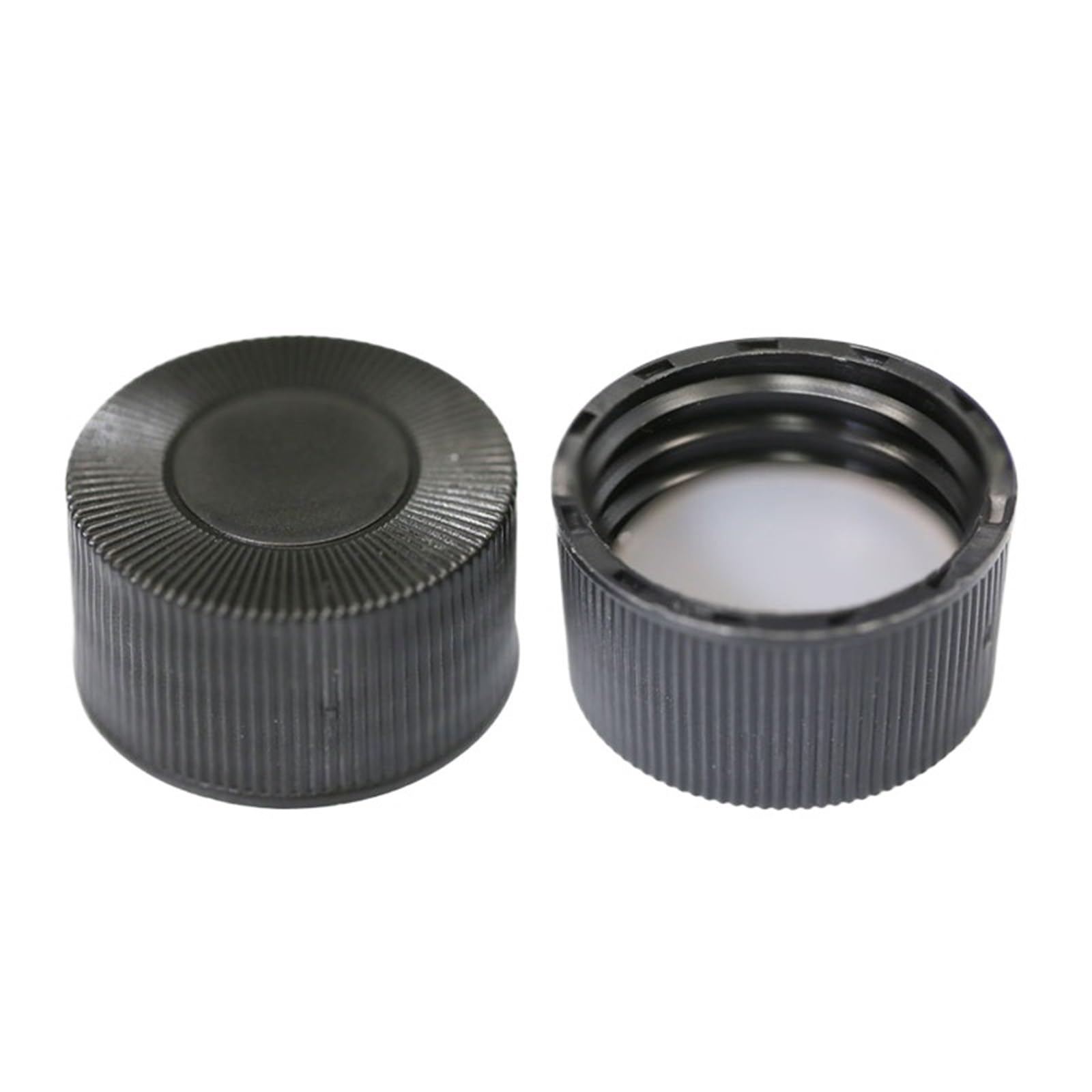 sprzęt laboratoryjny Nakrętka fiolki EPA do chromatografii COD, nakrętka polipropylenowa 17 mm z przegrodami z PTFE/silikonu do butelki do przechowywania EPA 10 ml, 100 szt.