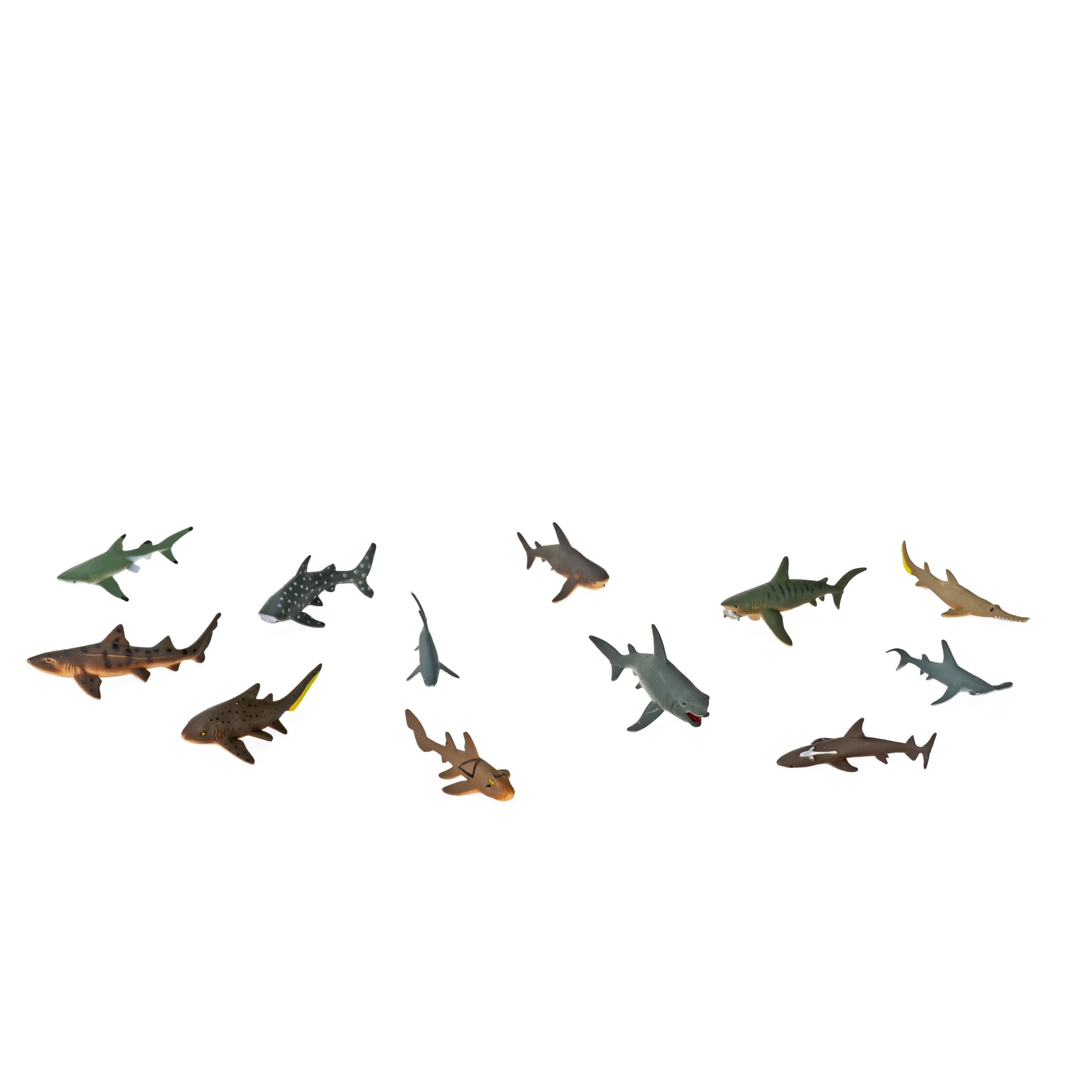 Wild Republic Nature Tubes Eco Shark, Zabawki Figurki, Zabawki Edukacyjne, Interaktywny zestaw do zabawy, przyjazny dla środowiska