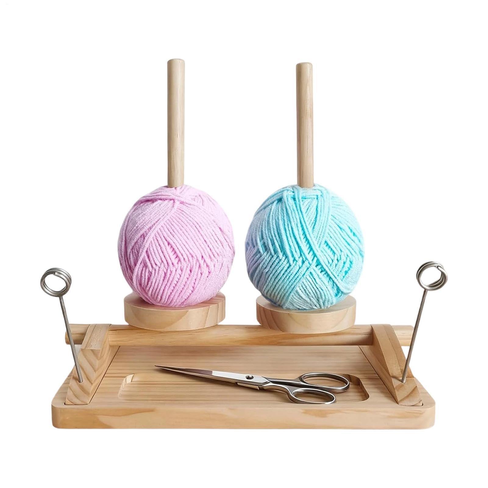 Porte-fil pour crochet dans votre coin tricot de salon moderne