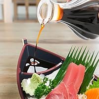 Vista 3 de TIKUSAN Sashimi - Plato para sushi de 13 pulgadas, fabricado en Japón