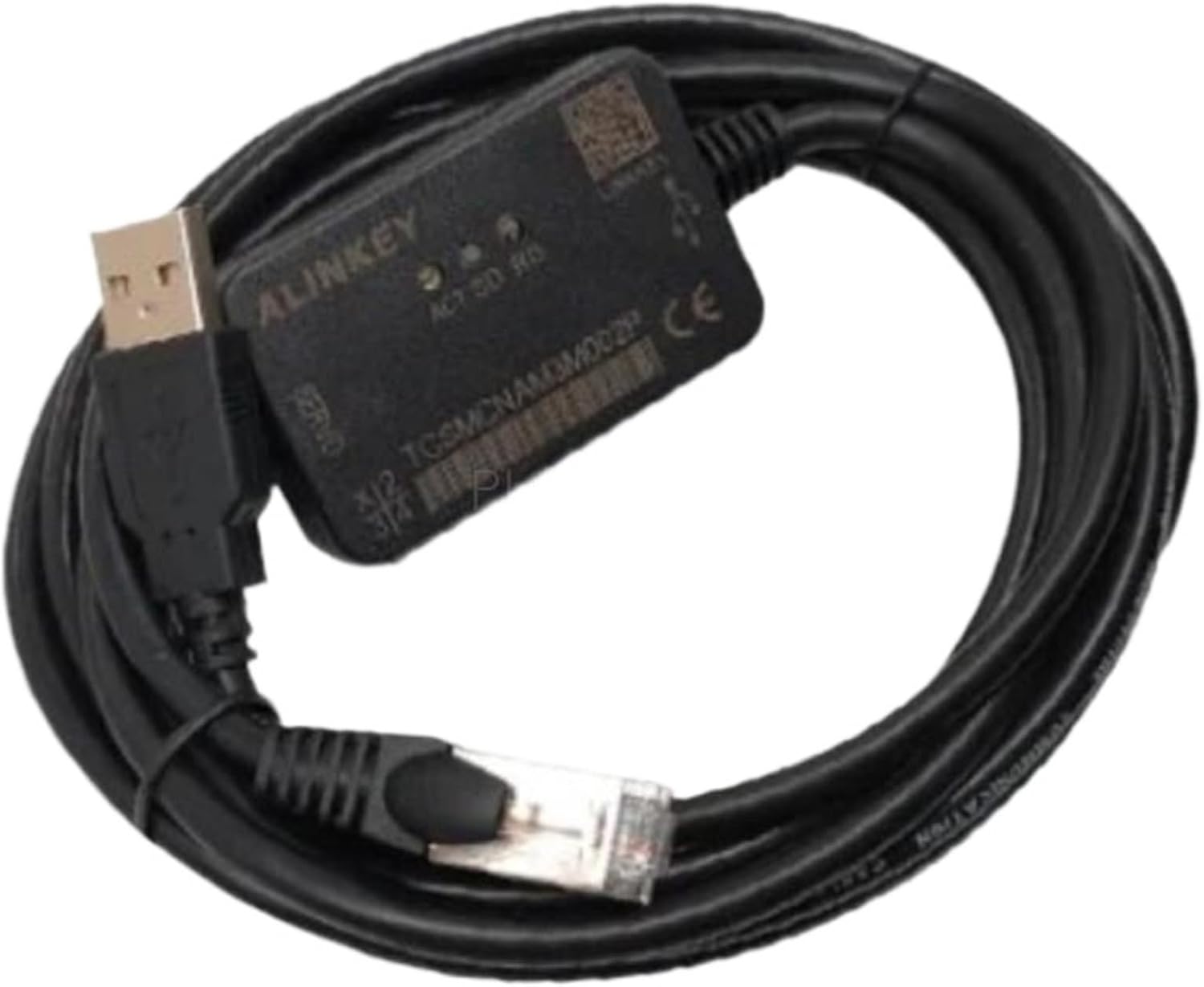 TCSMCNAM3M002P USB to RJ45 Programming Cable for Debugging ATV Inverter LXMI Servo ATV12 ATV312 ATV32 ATV61 ATV71(Enhanced Version)