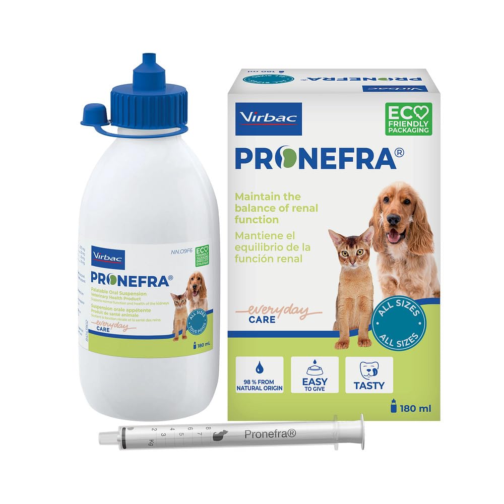 Pronefra Kidney Support Supplement for Cats & Dogs | 180ml