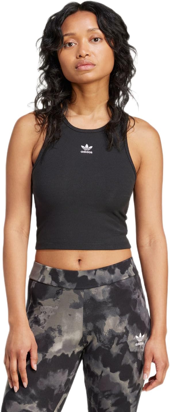 adidasEssentials Ribbed Tank Top | | Size- |