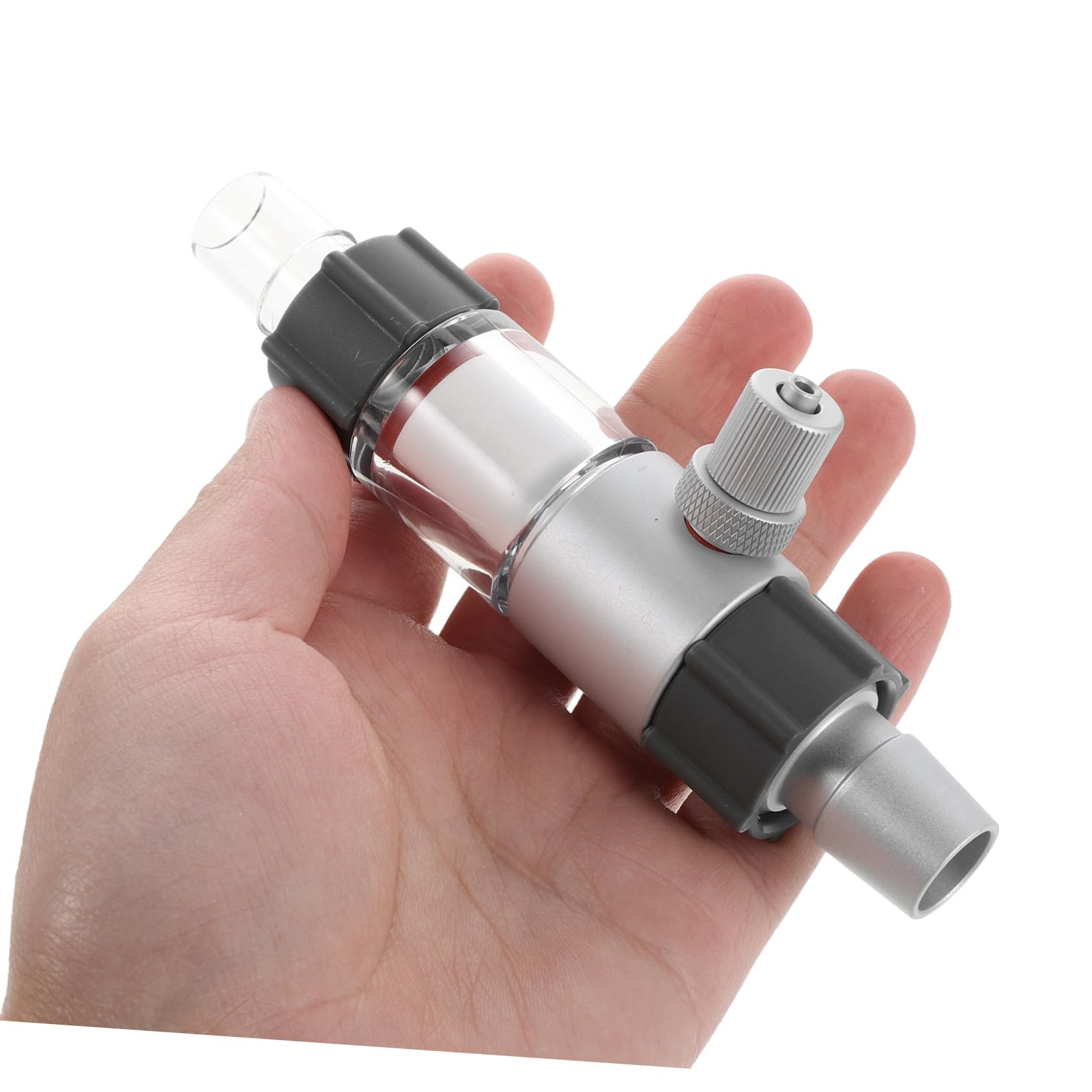 Difusor de Co2 para Acuario Plantado Difusión y Compatibilidad Versátil, Fabricado en Acrílico y Aleación de Aluminio para Tanques de Diferentes Tamaños