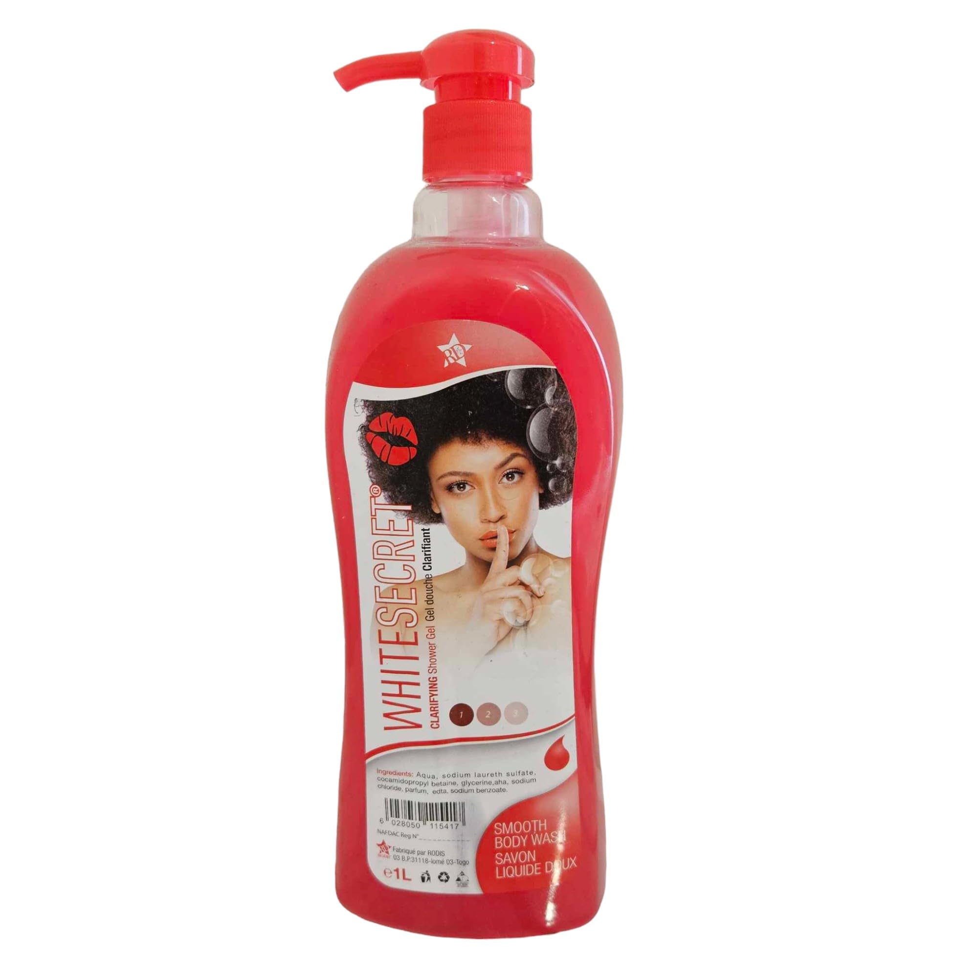 White Secret Clarifying Shower Gel Smooth Body Wash Body Care 1000 ml