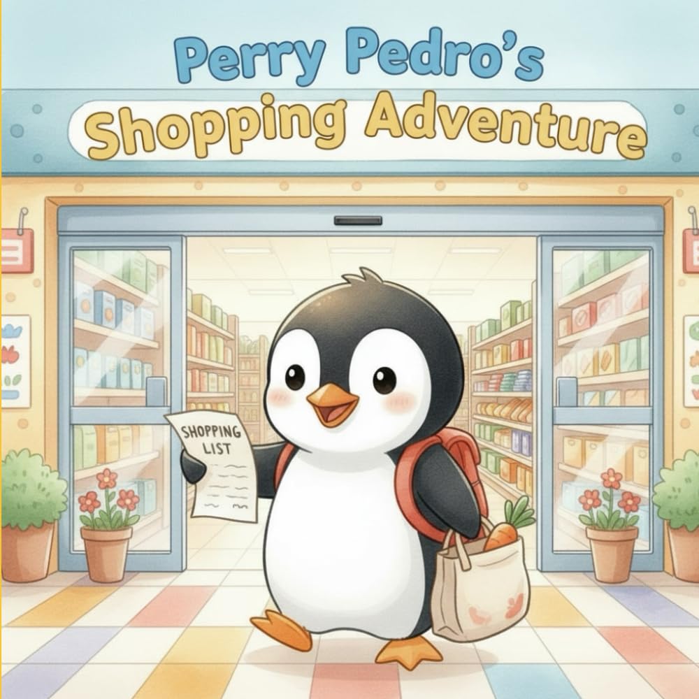 Perry Pedro’s Shopping Adventure: A gentle picture book about responsibility, kindness, and planning ahead (Perry Pedro's Adventures)