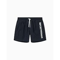 EMPORIO ARMANI Boxer Uomo Ricamo Logo Blu M